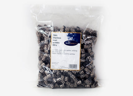 T500 Stainless steel saddles 500g