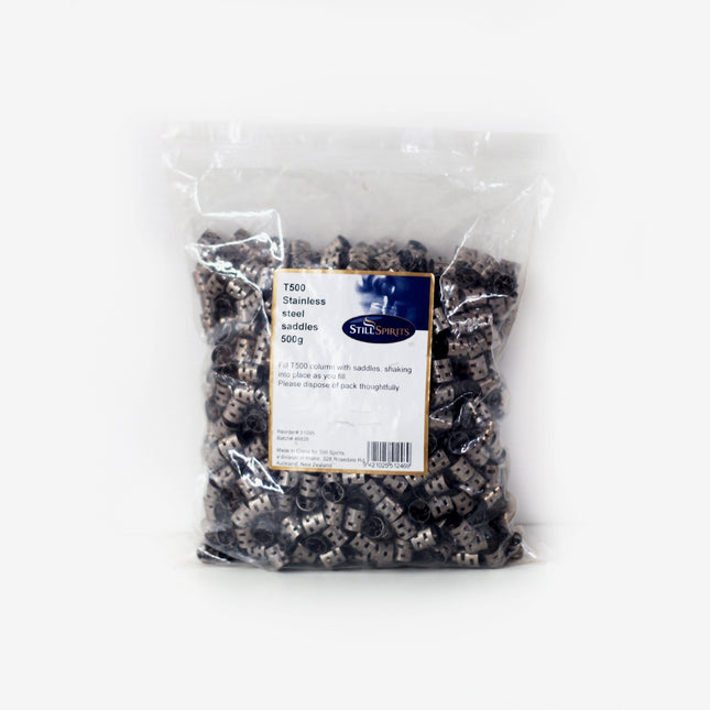 T500 Stainless steel saddles 500g