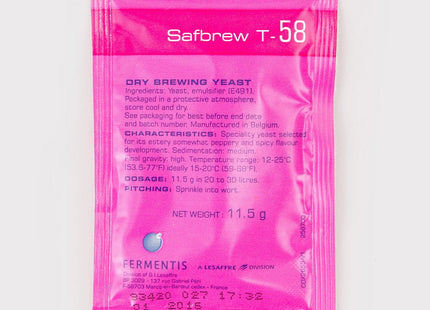 Safbrew T-58 Yeast