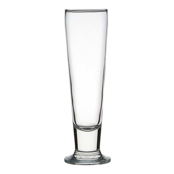 Tall Pilsner Footed Glass 420ml - 6 pack