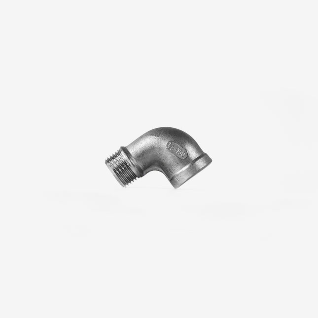 Stainless Elbow 1/2 BSP Male X 1/2 BSP Female