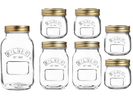 Kilner Preserve 7 Pce Jar Set