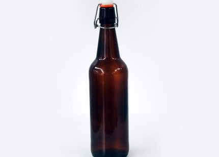 Bottles - Flip Top Amber Glass 750ml