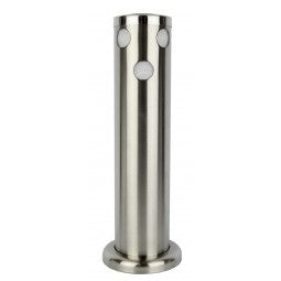Stainless Steel Triple Tap Font