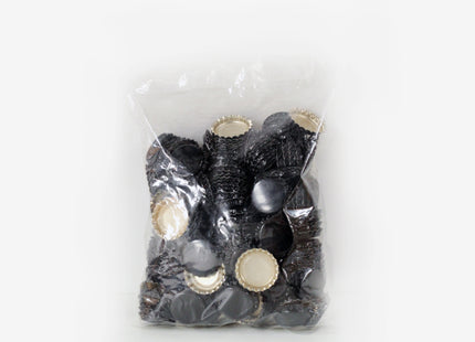 Caps - BLACK Crown Seal x 250