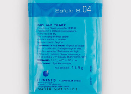 Safale S-04 Yeast