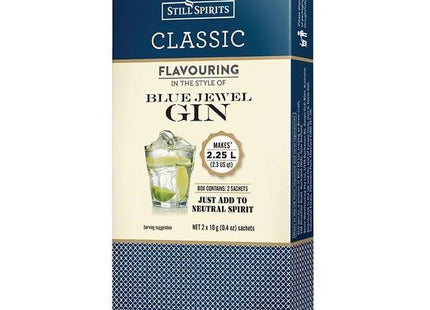 SS Classic Blue Jewel Gin