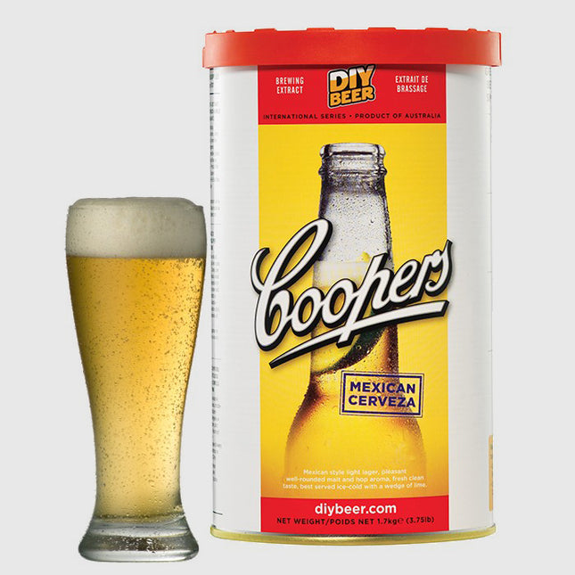 Coopers Intl Mexican Cerveza 1.7kg