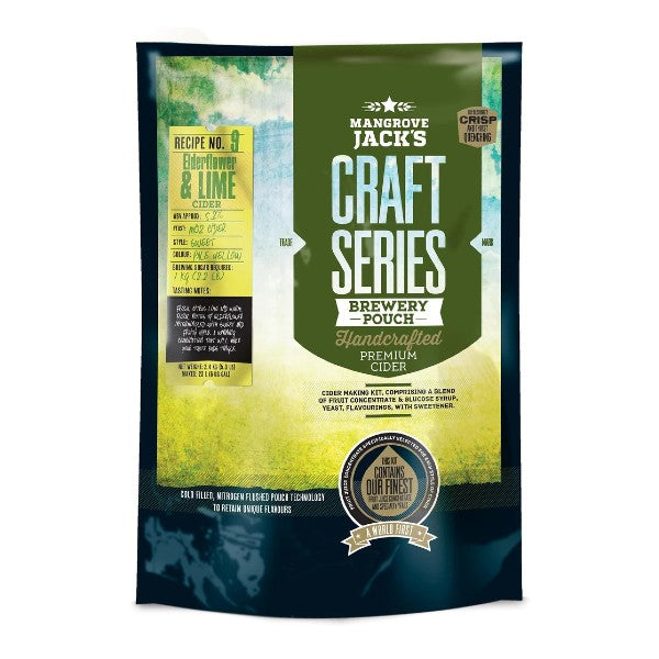 Mangrove Jacks CS Elderflower & Lime Cider