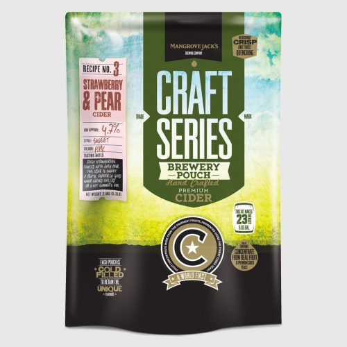 Mangrove Jack's CS Strawberry & Pear Cider - 2.4kg