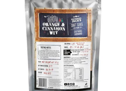 Mangrove Jack's CS Orange and Cinnamon Wit