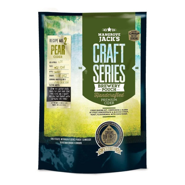 Mangrove Jack's CS Pear Cider Pouch - 2.4kg