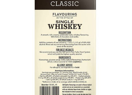 SS Classic Single Whiskey