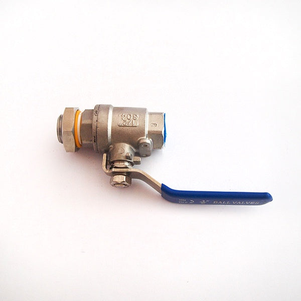 1/2" BSP Stainless Ball Valve Assembly