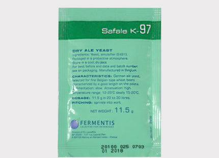 Safale K-97 Yeast