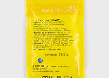 Saflager S-23 Yeast
