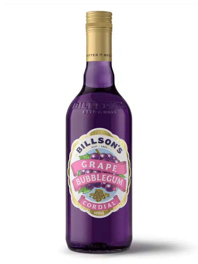 Billisons Grape Bubblegum Cordial