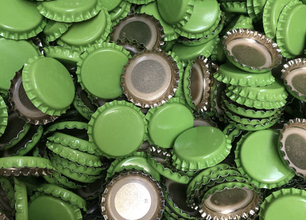 Green Crown Caps x 100