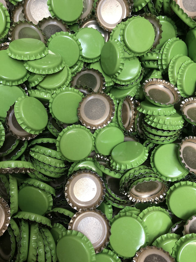 Green Crown Caps x 100