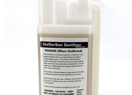 StellarSan Phosphoric Acid Blend Sanitiser 500ml