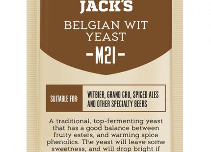 Mangrove Jack's M21 - Belgian Wit Yeast