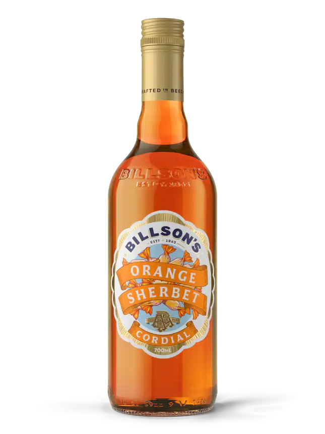 Billsons Orange Sherbet Cordial