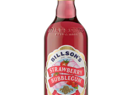 Billisons Strawberry Bubblegum Cordial