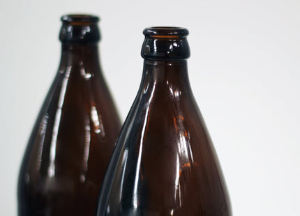 Bottles - Crown Seal Amber Glass 750ml x 12