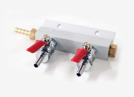2 Way Gas Line Manifold