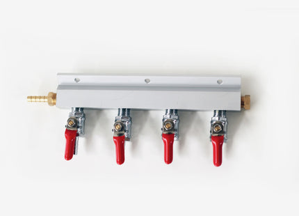 4 Way Gas Line Manifold
