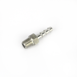 1/4 BSP x 8mm Stainless Hosetail Barb