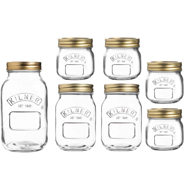 Kilner Preserve 7 Pce Jar Set