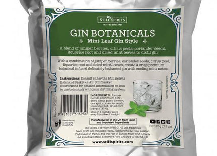 SS Gin Botanicals Mint Leaf Gin