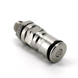 Gas Ball Lock Post 1/4 Bulkhead assembly