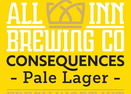 Consequences Pale Lager - All Inn FWK