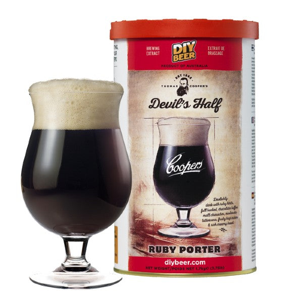 Thomas Coopers Devils Half Ruby Porter