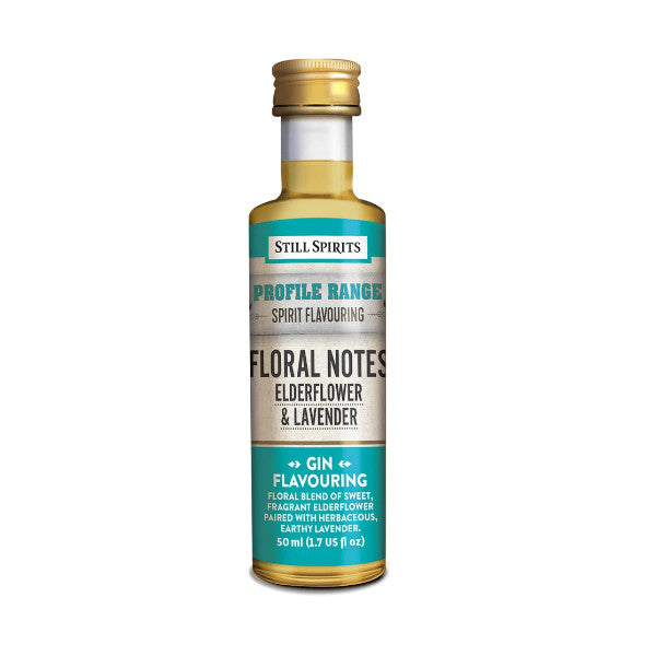 SS Gin Profiles  - Floral Notes Elderflower and Lavender