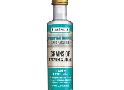 SS Gin Profiles - Grains of Paradise and Cubeb