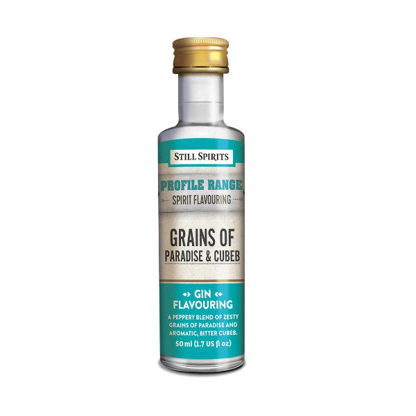 SS Gin Profiles - Grains of Paradise and Cubeb