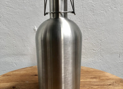 Stainless Beer Growler 2L with Flip Top