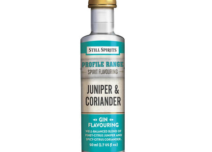SS Gin Profiles - Juniper and Coriander