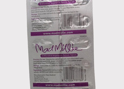 Mad Millie Vegetarian Rennet Tablets x 10