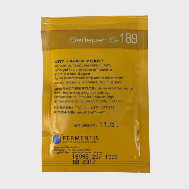 Saflager S-189 Yeast